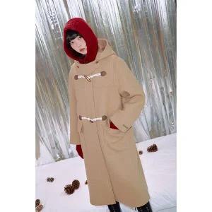 [LAP](신세계 사우스시티)후디 롱 더플 코트 AQ4WTB72