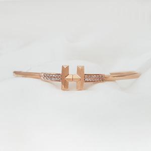 14K 18K 심플 티티 뱅글 팔찌 