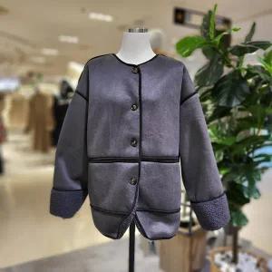 [대구백화점] [파파야]노카라무스탕쟈켓코트(PNORCT002D)