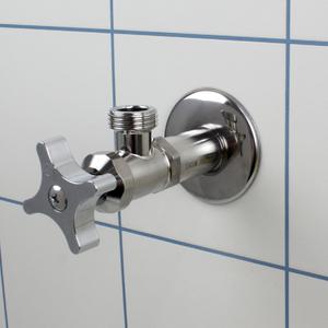 스테인레스 관붙이앵글밸브 수전연결밸브 수도꼭지 변기 세면기연결