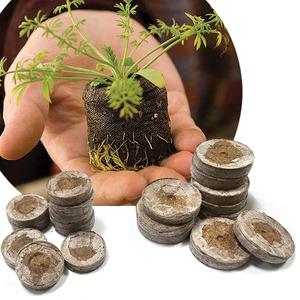 [조이가든]지피7(100개)_지피펠릿,압축배양토,압축상토,펠렛,피트모스,jiffy7,jiffy 삽목상토,씨앗발아용토