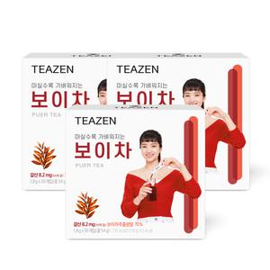 티젠 보이차 추출분말 30스틱입x3박스