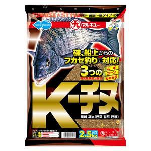 마루큐 K-치누 한정판 감성돔 집어제 한국 필드용 대용량 2.5kg