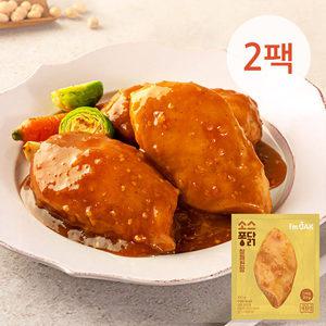 [아임닭] 닭가슴살 맛있는 소스퐁닭 참깨된장 100g 2팩