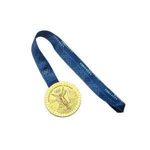 모형 금메달 기념 380g 장식 사이즈 올림픽 은 동 프랑스 마라톤 대회 기념품 여름