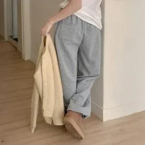 [코코블랑] 워밍 기모 투웨이 밴딩팬츠(미들,롱)