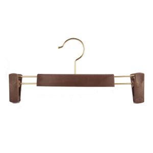 CH2. 고급 치마 바지걸이 브라운