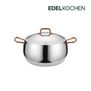 [에델코첸] 통5중 펌킨 곰솥냄비 24cm