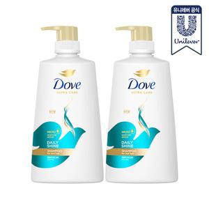도브 데일리 샴푸 680ml 2개