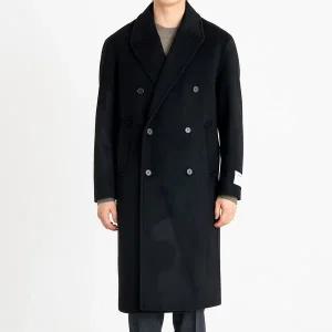 [킨록바이킨록앤더슨](신세계 사우스시티)킨록 울 캐시미어 롱 더블 오버핏코트(CIO13D0M7)