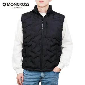 몽크로스 테크웨어 패딩조끼 겨울 경량 베스트 남자 여성 빅사이즈