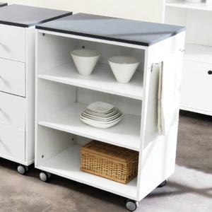 이동식 조리대 주방 보조 테이블 아일랜드장 선반 수납형