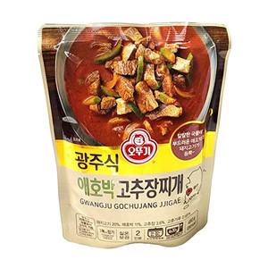 (무)오뚜기 광주식애호박고추장찌개450gX10개