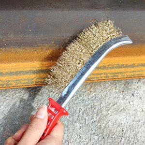 브러쉬 석쇠 솔 쇠부러쉬 철판 튼튼한 구리 구리브러쉬