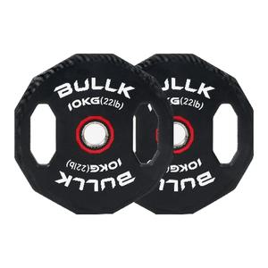 불크 12각 TPU 우레탄 중량 원판 10kg 2개입 바벨 역기 헬스 운동 홈트
