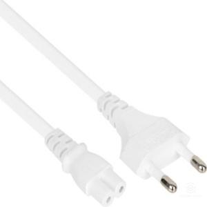 국산 220V 2.5A 2구 8자 돼지코 AC코드 파워케이블 화이트 노트북 공기청정기 흰색 모니터 코드선 전원 아