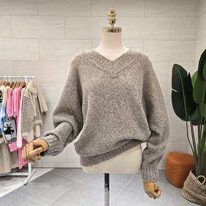 [대구백화점] [에잇컨셉]크리미 울혼방 브이니트(C24L7FKT030)