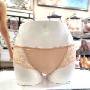 [에블린] 에블린 메르메 솔리드 와이어 헴팬티 (베이지) EBWQFA228H