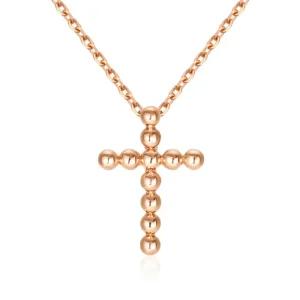 갤러리아 [비앤비골드] 14K 볼볼 유닛 십자가 펜던트 L NPP40617