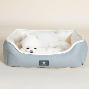 [JHQRDOQ9_4B]도그포즈 사각 방석 그레이 (대형)