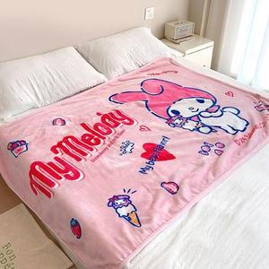[JHQRFU9W_4B]산리오 이불 무릎담요(대형)-마이멜로디