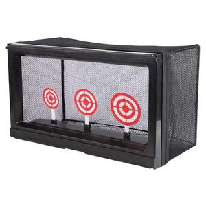 박스형 3단 과녁 비비탄 사격 타겟 자동리셋형 표적 BB탄 놀이 에어건 게임