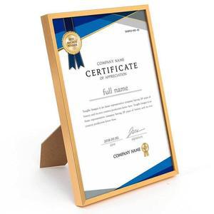 [HYIJU60B_4B]a4 수료증 스탠드형 졸업장 상장 액자