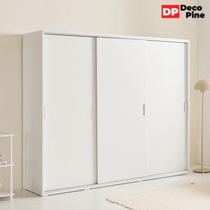 데코파인 리즈 슬라이딩장롱 2400 옷장 안방 작은방 이불장 키큰 8자