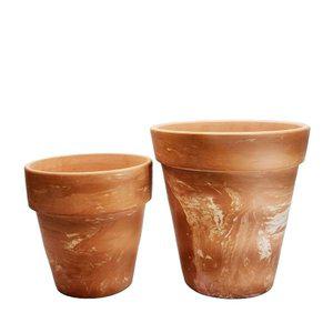 2개셋트 베하몰 빈티지 마블링 토분 표준형 (WE3AB28)