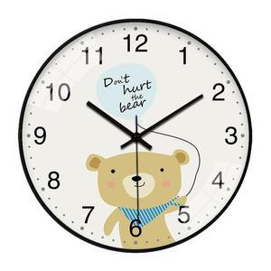 [KGPQZHFS_4B]아이방 깔끔스타일 시계 벽시계/화이트블랙