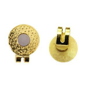 [HYIIH822_4B]골프필드용품 모자 자석 볼마커 골드