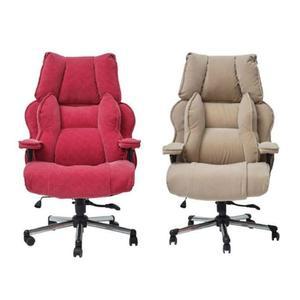 아쿠아 의자 서재 팔걸이 자동 사무용 체어 스웨이드