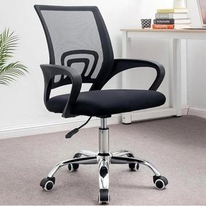 52x90cm 블랙 높이조절 팔걸이 비타리토 의자 사무용