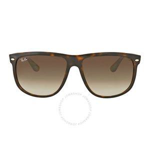 [관부가세포함] 레이밴 보이프렌드 라이트 브라운 그라데이션 스퀘어 남성용 선글라스 RB4147 710/51 60