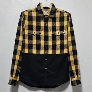 노스페이스 여성 추동 모직 셔츠/남방/ 90/ 중고/로켓구제