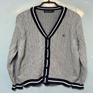 빈폴 남자 케이블니트가디건 브이넥 XL 105