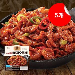 [아워홈] 매콤 오돌뼈 160g, 5개