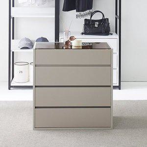 [아이앤] 제니아 800 시스템 드레스룸 아일랜드 4단 서랍장 SY