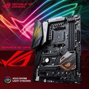 ASUS ROG CROSSHAIR VI HERO X370 마더보드 AM4, AMD Ryzen 7 5700x 3d 5700x5800x 3d 5800x3700x AMD DDR4 마더보드 ATX 지원