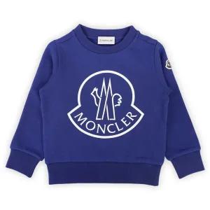 [몽클레어] 키즈 와펜 프린팅 맨투맨(블루) 8G00011 899PS 758