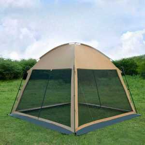 비치 텐트 여름용 야외 타프 해변 돔 쉘터 모기장 야유회 바닥없는 메쉬
