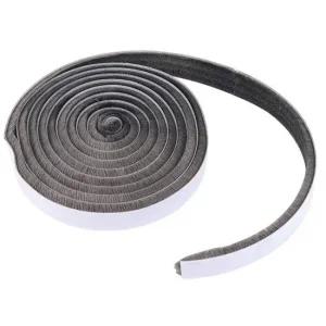 에이치플러스몰 부착식 털 문풍지-대형 폭2cm 두께 7mm 길이3M 바람막이 틈막이 틈새막이 현관
