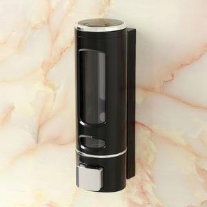 [IXHINZ6N_4B]벽걸이 물비누 디스펜서 1구(400ml) (블랙)