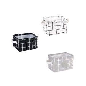 한반도 다용도 린넨 사각 바구니(WFGPEXE)