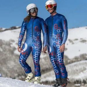 남자 여자 스키복 남성 여성 보드복 세트 PERFORMANCE 남성용 스키 레이스 슈트 겨울 플랜지 점프수트 원피