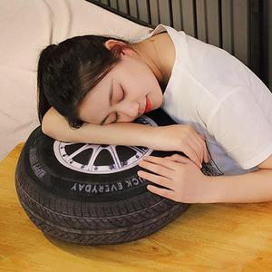 [KGPQVMCN_4B]타이어 쿠션 등쿠션 바퀴모양쿠션