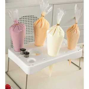 짤주머니거치대 베이킹 도구 보관 스탠드 제빵 걸이 선반