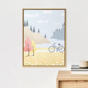 [KGPQVK1E_4B]감성 캔버스 액자 풍경 그림 월데코