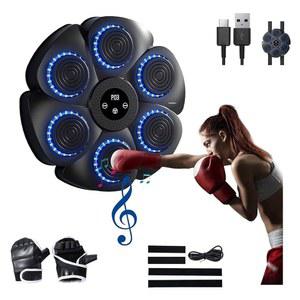 2025년 새로운 펀처피 음악 복싱 머신, 성인용 글러브가 달린 벽걸이 뮤지컬 펀칭 패드, 초보 고급 사용자용 머신