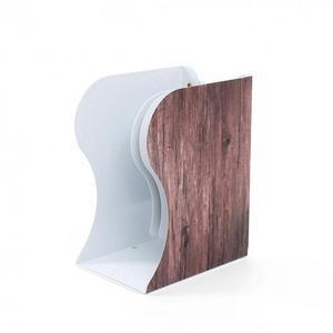 사무실 접이식 서재 다크 책상 데스크 화일꽂이 자바라형 공부방 도서 문서 책꽂이